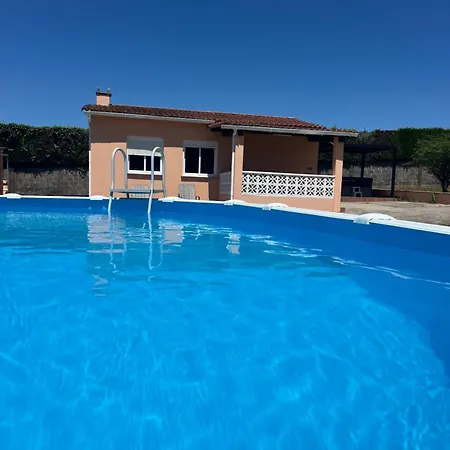 Casa Con Piscina Y Jacuzzi Abegondo A Coruna בית נופש