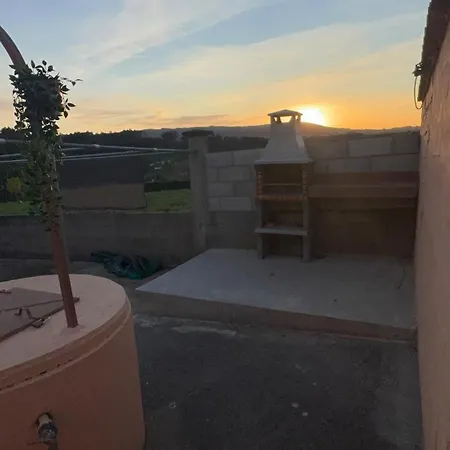 Casa Con Piscina Y Jacuzzi Abegondo A Coruna בית נופש Abegondo
